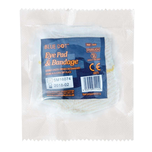 Eye Pad Dressing with Bandage Loop DC127