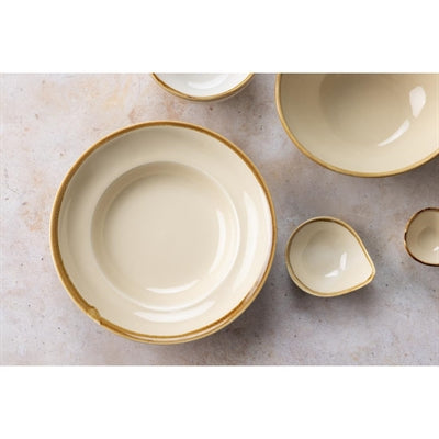 Olympia Kiln Pasta Bowls Sandstone 250mm (4 Pack) - DC304
