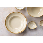 Olympia Kiln Pasta Bowls Sandstone 250mm (4 Pack) - DC304
