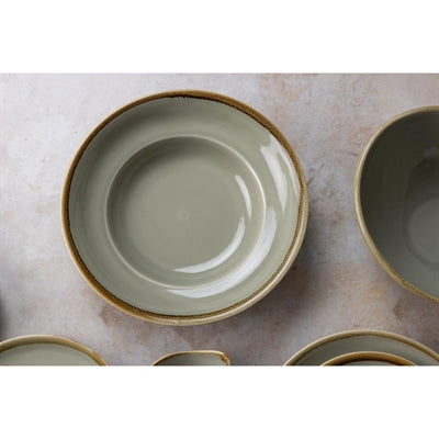 Olympia Kiln Pasta Bowls Moss 250mm (4 Pack) - DC307