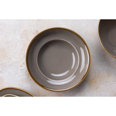 Olympia Kiln Pasta Bowls Smoke 250mm (4 Pack) - DC308