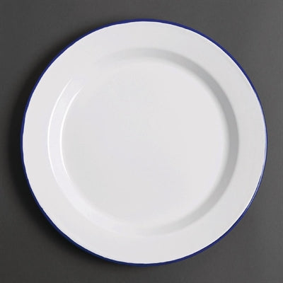 Olympia Enamel Dinner Plates 300mm (6 Pack) - DC388