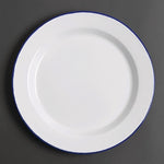 Olympia Enamel Dinner Plates 300mm (6 Pack) - DC388