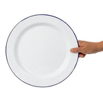 Olympia Enamel Dinner Plates 300mm (6 Pack) - DC388