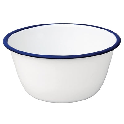 Olympia Enamel Pudding Bowls 155mm (6 Pack) - DC389