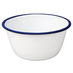 Olympia Enamel Pudding Bowls 155mm (6 Pack) - DC389