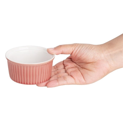 Olympia Pastel Ramekins Red 90mm (12 Pack) - DC808