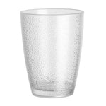 Olympia Kristallon SAN Pebbled Tumblers Clear 275ml (6 Pack) - JM904