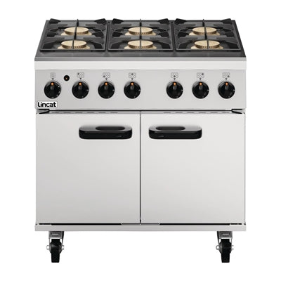 Lincat Phoenix LPG 6 Burner Oven Range PHGR01/P - DG284-P