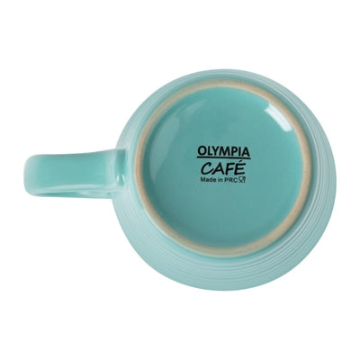 Olympia Cafe Aroma Mugs Aqua 230ml (6 Pack) - DH640