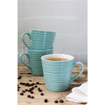 Olympia Cafe Aroma Mugs Aqua 230ml (6 Pack) - DH640