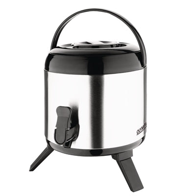 Olympia Stainless Steel Double-Wall Beverage Dispenser 6Ltr - DH709