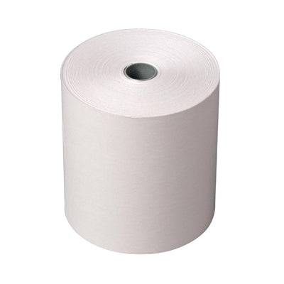 Olympia Non-Thermal 2ply White and Pink Till Roll 76 x 71mm (20 Pack) - DK595