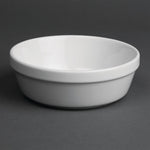 Olympia Whiteware Round Pie Bowls 137mm (6 Pack) - DK809