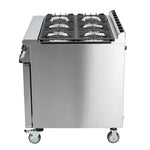 Falcon 6 Burner Dominator Plus Oven Range G3101 Propane Gas with Castors - DK941-P