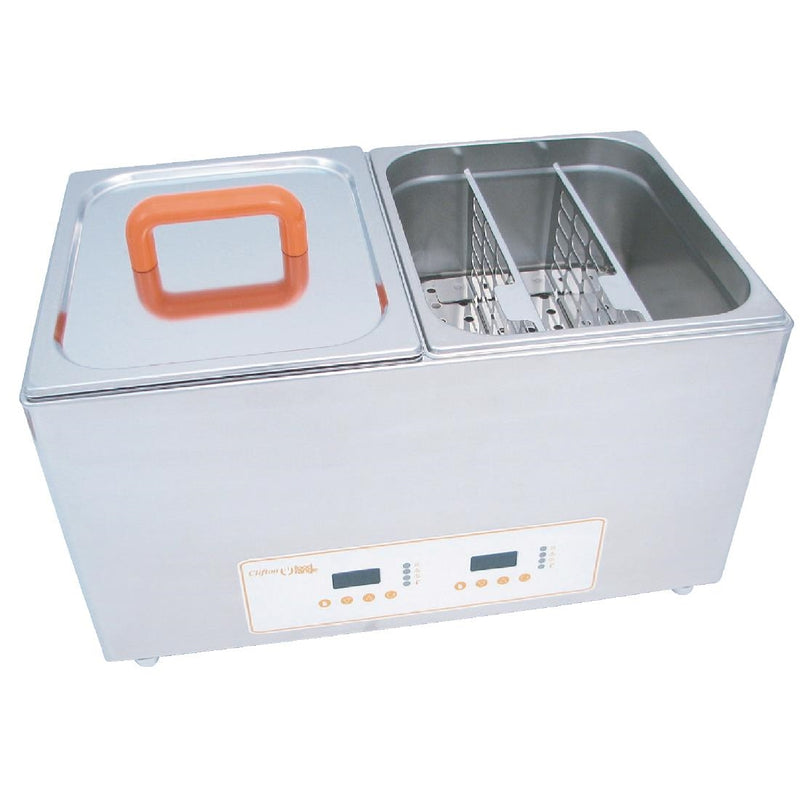 Clifton Unstirred Digital Duobath FLD-14/14 - DK956