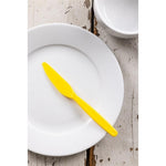 Olympia Kristallon Polypropylene Knife Yellow (12 Pack) - DL115