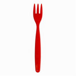 Olympia Kristallon Polypropylene Forks Red (12 Pack) - DL118