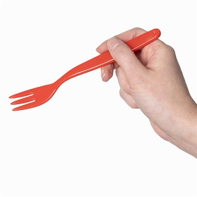 Olympia Kristallon Polypropylene Forks Red (12 Pack) - DL118