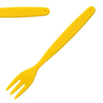 Olympia Kristallon Polypropylene Forks Yellow (12 Pack) - DL119