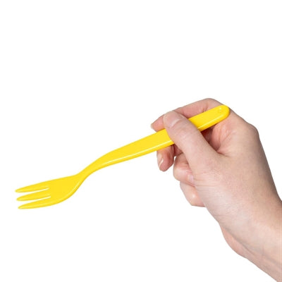 Olympia Kristallon Polypropylene Forks Yellow (12 Pack) - DL119