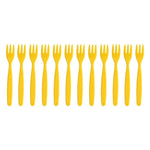 Olympia Kristallon Polypropylene Forks Yellow (12 Pack) - DL119
