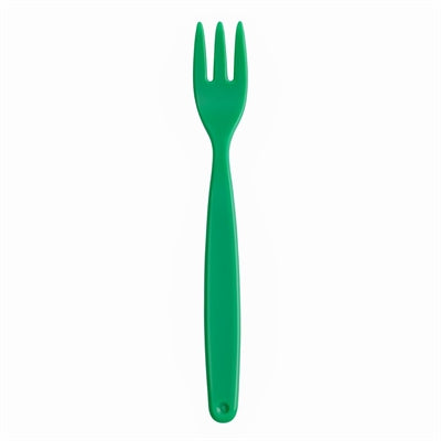 Olympia Kristallon Polypropylene Forks Green (12 Pack) - DL120