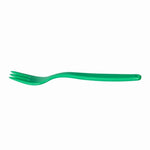 Olympia Kristallon Polypropylene Forks Green (12 Pack) - DL120