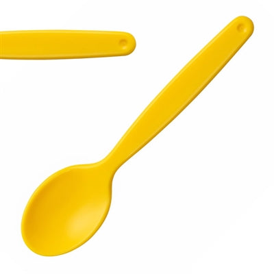 Olympia Kristallon Polypropylene Spoons Yellow (12 Pack) - DL123