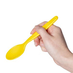 Olympia Kristallon Polypropylene Spoons Yellow (12 Pack) - DL123
