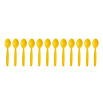 Olympia Kristallon Polypropylene Spoons Yellow (12 Pack) - DL123