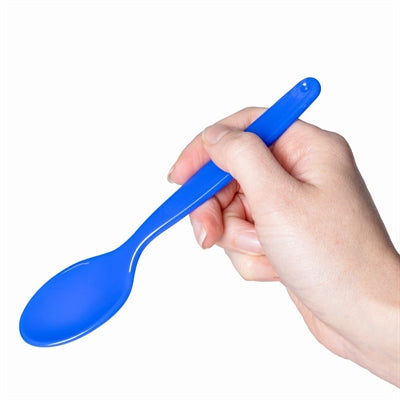 Olympia Kristallon Polypropylene Spoons Blue (12 Pack) - DL125