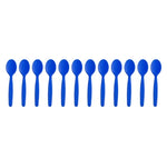 Olympia Kristallon Polypropylene Spoons Blue (12 Pack) - DL125