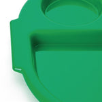 Olympia Kristallon PP Oval Compartment Food Tray Green 375mm (10 pack) - U040