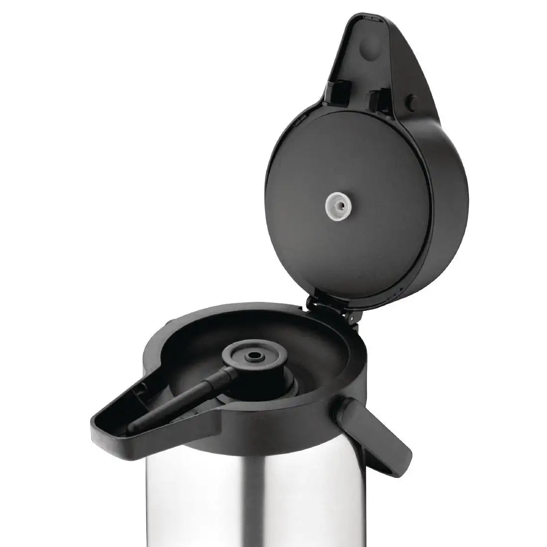 Olympia Pump Action Airpot 1.9Ltr | Stainless Steel Hot Drinks Dispenser DL163
