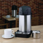 Olympia Pump Action Airpot 1.9Ltr | Stainless Steel Hot Drinks Dispenser DL163