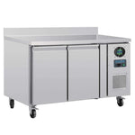 Polar U-Series Double Door Counter Freezer with Upstand 282Ltr DL916