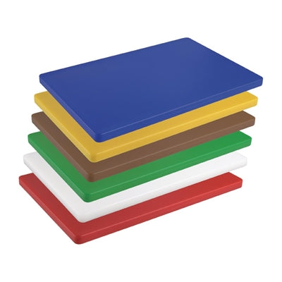 Hygiplas Thick Low Density Green Chopping Board 450x300x20mm - DM006