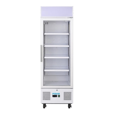 Polar G-Series Upright Display Fridge 218Ltr - DM075