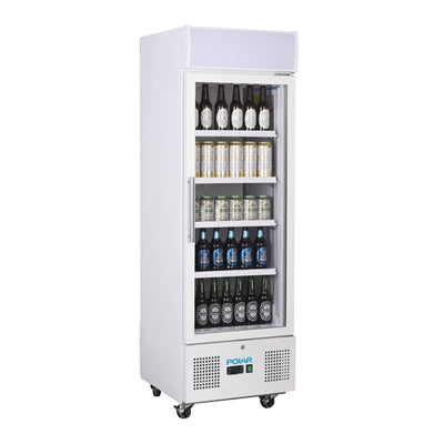 Polar G-Series Upright Display Fridge 218Ltr - DM075