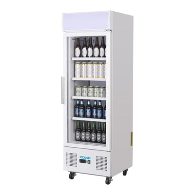 Polar G-Series Upright Display Fridge 218Ltr - DM075