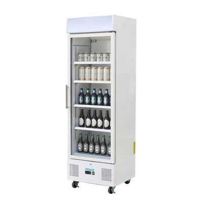 Polar G-Series Upright Display Fridge 368Ltr - DM076