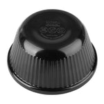 Olympia Kristallon Melamine Fluted Ramekins Black 70mm (12 Pack) - DM163