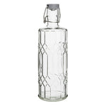 Olympia Geo Glasses Water Bottles with Stopper 1Ltr (6 Pack) - DN816