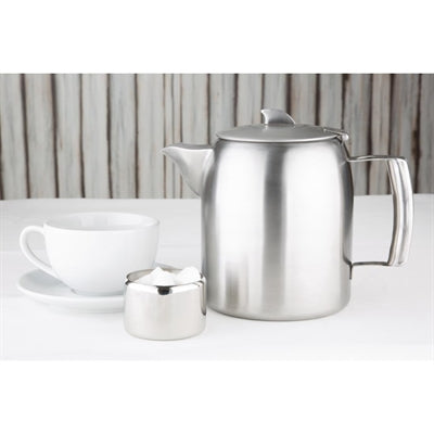 Olympia Airline Teapot Stainless Steel 1.6Ltr - DP125