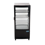 Polar C-Series Energy Efficient Curved Door Display Fridge Black 86Ltr - CX574