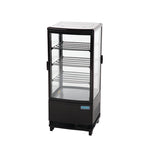 Polar C-Series Energy Efficient Curved Door Display Fridge Black 86Ltr - CX574