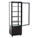 Polar C-Series Energy Efficient Curved Door Display Fridge Black 235Ltr - CX573