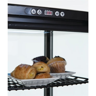 Polar C-Series Energy Efficient Curved Door Display Fridge Black 235Ltr - CX573