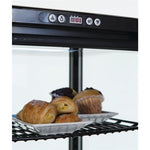 Polar C-Series Energy Efficient Curved Door Display Fridge Black 235Ltr - CX573